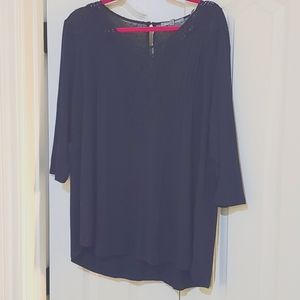 Daniel Rainn Dalina Crochet Detail Top